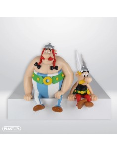 FIGURITA SENTADA DE ASTERIX Y OBELIX  3521320401102