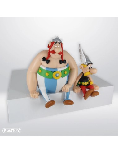 FIGURITA SENTADA DE ASTERIX Y OBELIX  3521320401102