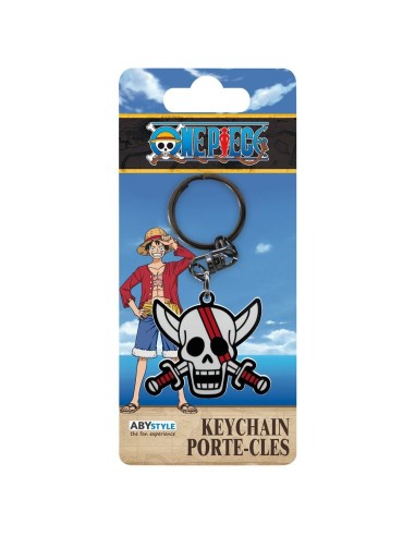 LLAVERO CALAVERA SHANKS ONE PIECE 3665361171478