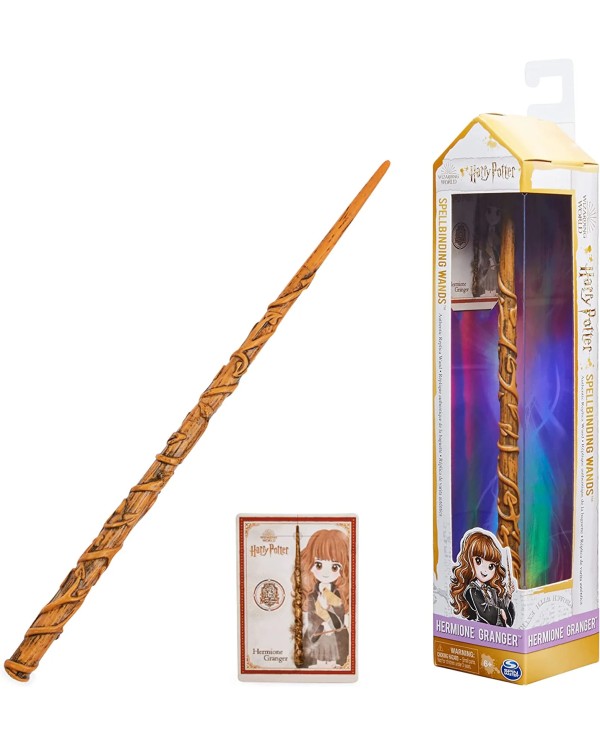 REPLICA VARITA HARRY POTTER SPELLBINDING WANDS HERMIONE GRANGER 778988399224