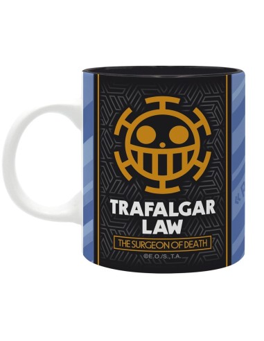 TAZA 320 ML  TRAFALGAR LAW ONE PIECE  13665361172489