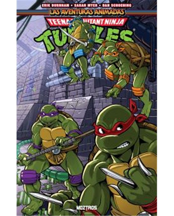 TEENAGE MUTANT NINJA TURTLES : LAS AVENTURAS ANIMADAS -  VOL.03
