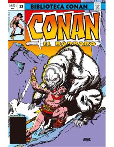 BIBLIOTECA CONAN. CONAN EL BARBARO 22 EL HABITANTE DE LAS PROFUNDIDADES