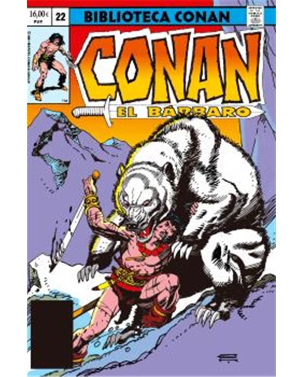 BIBLIOTECA CONAN. CONAN EL BARBARO 22 EL HABITANTE DE LAS PROFUNDIDADES