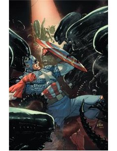 ALIEN VS. CAPITAN AMERICA