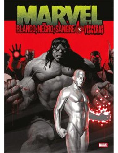 BLANCO, NEGRO Y VISCERAS MARVEL TREASURY EDITION
