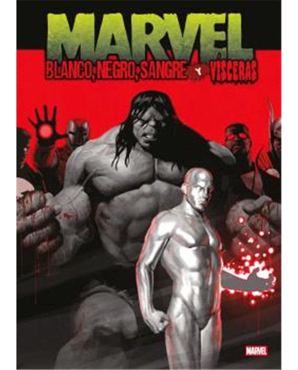 BLANCO, NEGRO Y VISCERAS MARVEL TREASURY EDITION