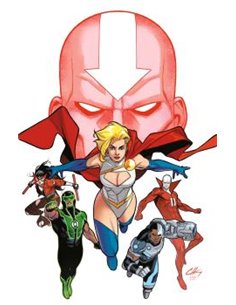 ALL IN JUSTICE LEAGUE RED
