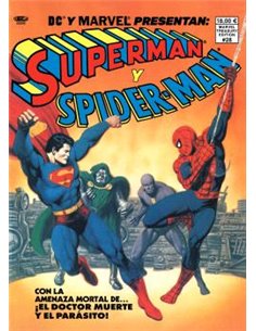 SUPERMAN Y SPIDERMAN. DC-MARVEL TREASURY EDITION.