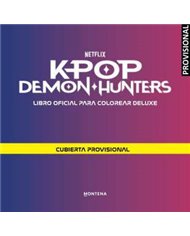 K-POP DEMON HUNTERS. LIBRO OFICIAL PARA COLOREAR DELUXE