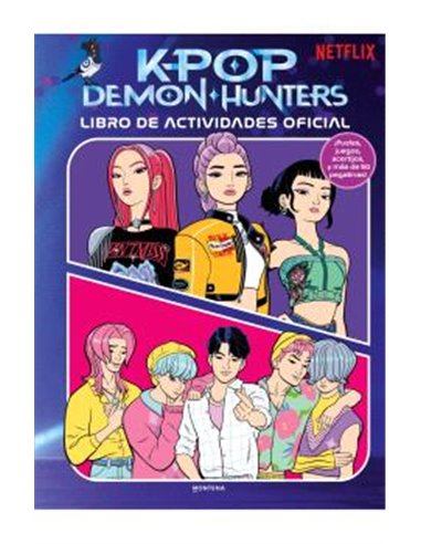 K-POP DEMON HUNTERS. LIBRO DE ACTIVIDADES OFICIAL