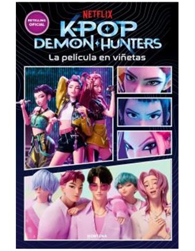 K-POP DEMON HUNTERS: LA PELICULA EN VIÑETAS