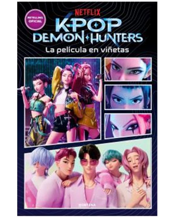 K-POP DEMON HUNTERS: LA PELICULA EN VIÑETAS