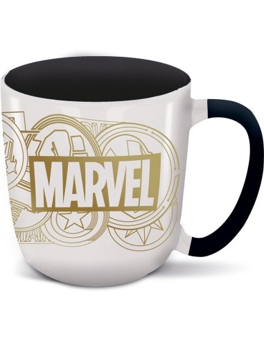 TAZA CERAMICA ELITE 380 ML MARVEL GOLDEN TREASURE  8412497311880