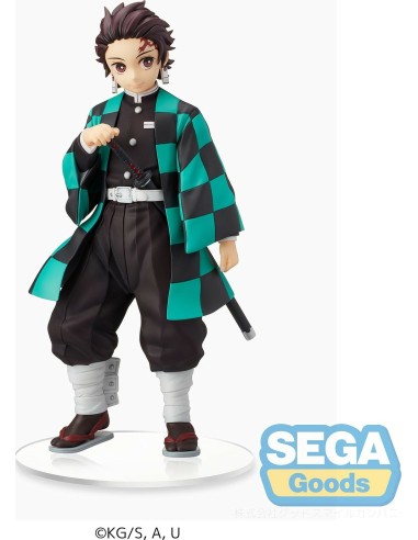 Figura Tanjiro Kamado SPM Demon Slayer 20 cm SEGA