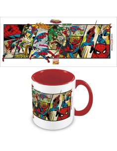 taza Spiderman Marvel con interior rojo 5050574273336