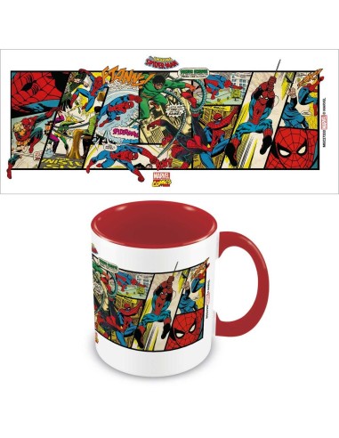 taza Spiderman Marvel con interior rojo 5050574273336
