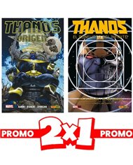 2X1 THANOS EL CONFLICTO DEL INFINITO + THANOS: ORIGENES