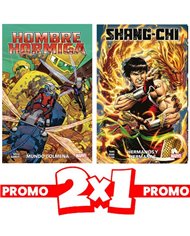 2X1 :HOMBRE HORMIGA. MUNDO COLMENA + SHANG-CHI 01