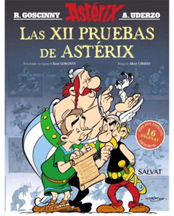 LAS XII PRUEBAS  DE ASTERIX  ( EDICION ESPECIAL )