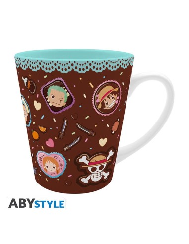 Taza One Piece 250 ml | Whole Cake Island chibi