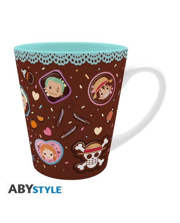 Taza One Piece 250 ml | Whole Cake Island chibi
