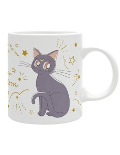 TAZA 320 ML LOS GATOS DE LUNA Y ARTEMIS SAILOR MOON 13665361177453