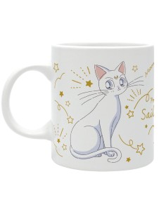 TAZA 320 ML LOS GATOS DE LUNA Y ARTEMIS SAILOR MOON 13665361177453