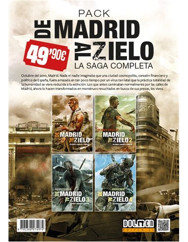 PACK DE MADRID AL ZIELO. LA SAGA COMPLETA