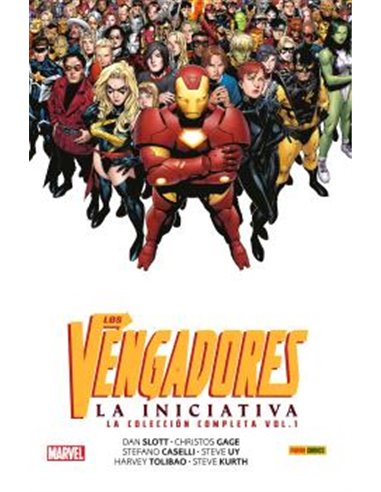 LOS VENGADORES: LA INICIATIVA: LA COLECCION COMPLETA 01