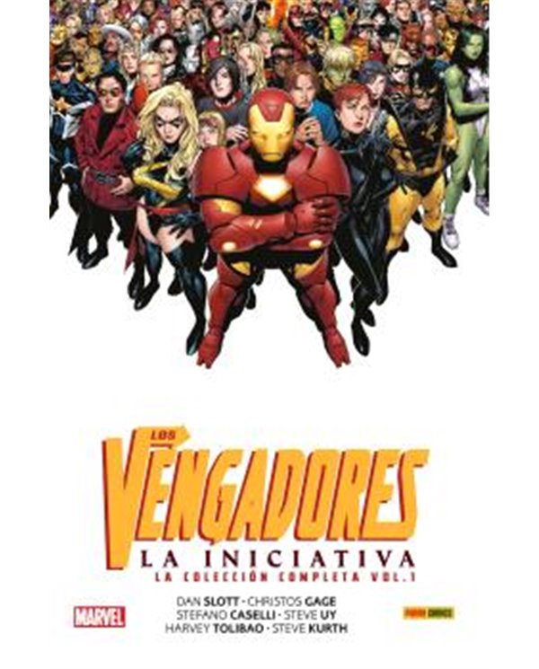 LOS VENGADORES: LA INICIATIVA: LA COLECCION COMPLETA 01