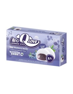 Mini mochi arándano | mochi japonés comida japonesa
