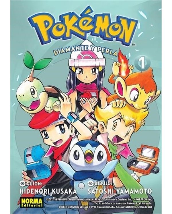 POKEMON 17 DIAMANTE Y PERLA 1