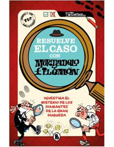 RESUELVE EL CASO CON MORTADELO Y FILEMON