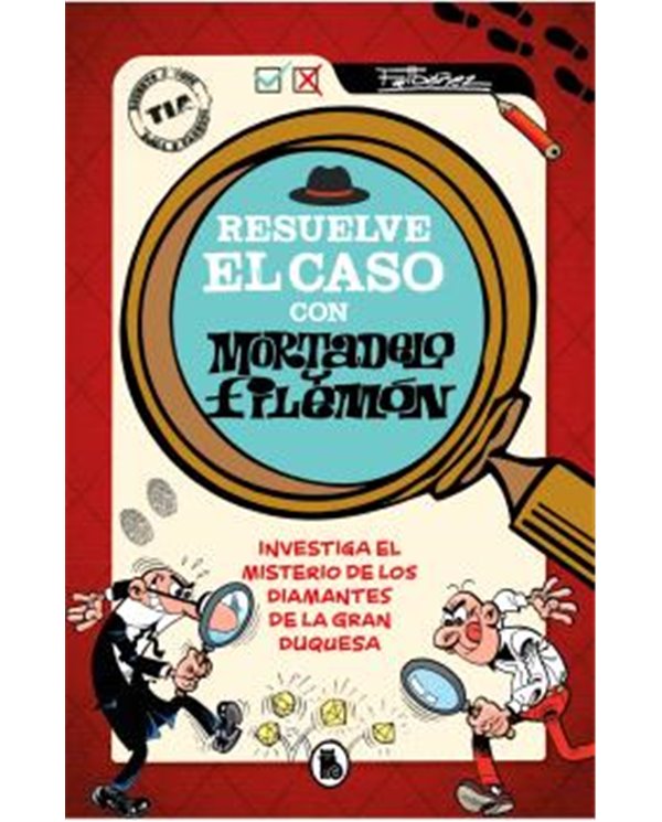 RESUELVE EL CASO CON MORTADELO Y FILEMON
