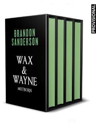 ESTUCHE WAX Y WAYNE. MISTBORN  ( EDICION CANTOS TINTADOS) (DE BOLSILLO)
