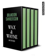 ESTUCHE WAX Y WAYNE. MISTBORN  ( EDICION CANTOS TINTADOS) (DE BOLSILLO)