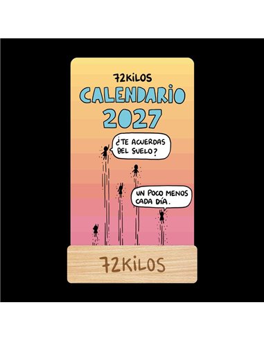 CALENDARIO MESA DE TARJETAS 2027 72 KILOS
