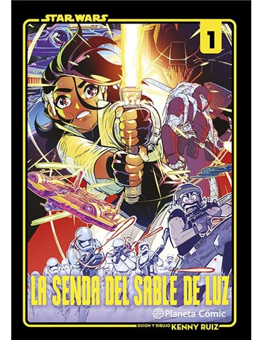 STAR WARS LA SENDA DE LA ESPADA LASER 1 MANGA