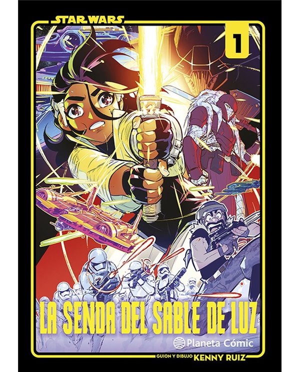 STAR WARS LA SENDA DE LA ESPADA LASER 1 MANGA