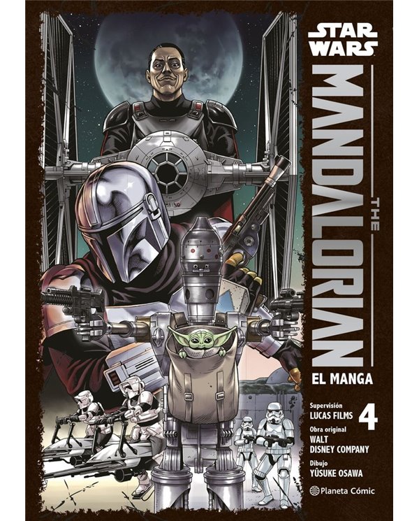 STAR WARS THE MANDALORIAN 4 MANGA
