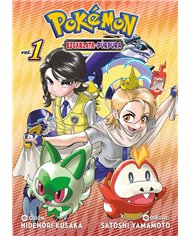 Portada de POKEMON ESCARLATA Y PURPURA 1 de KUSAKA  HIDENORI/YAMAMOTO  SATOSHI, NORMA, ISBN 9788467983937