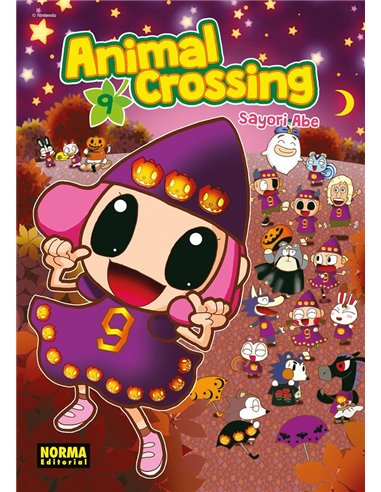 Portada de ANIMAL CROSSING 9 de SAYORI ABE, NORMA, ISBN 9788467936155