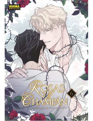 Portada de ROSAS Y CHAMPAN 6 de TTUNG GAE/ZIG, NORMA, ISBN 9788467983425