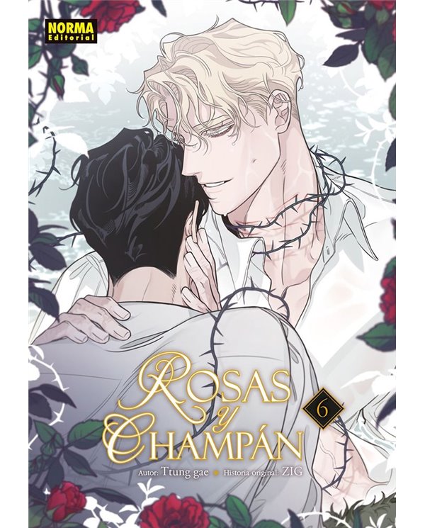 Portada de ROSAS Y CHAMPAN 6 de TTUNG GAE/ZIG, NORMA, ISBN 9788467983425