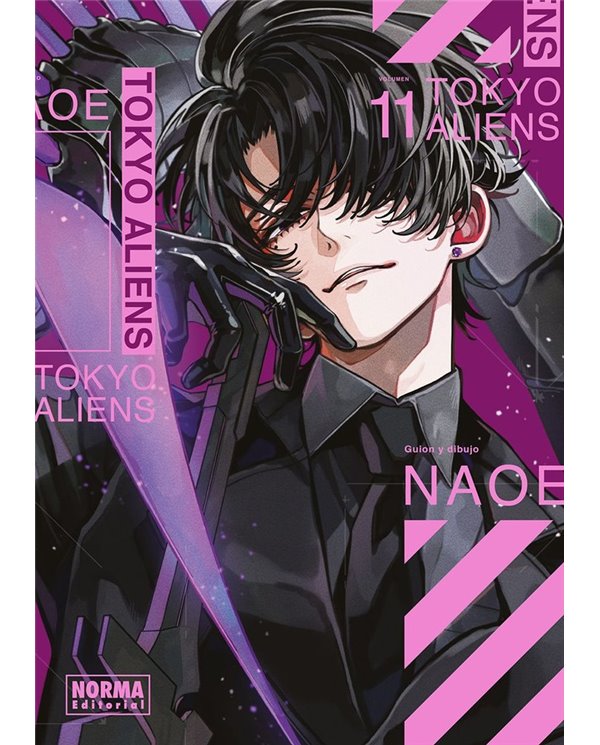 Portada de TOKYO ALIENS 11 de NAOE, NORMA, ISBN 9788467983456