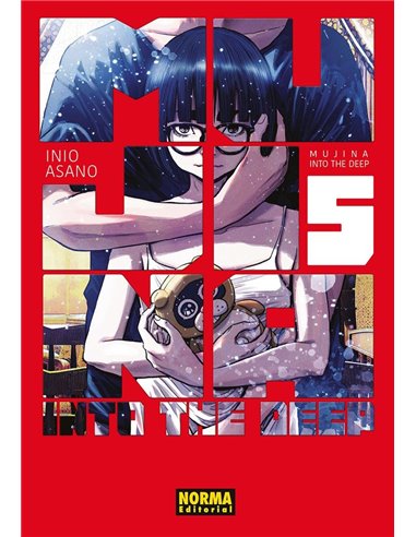 Portada de MUJINA INTO THE DEEP 5 de INIO ASANO, NORMA, ISBN 9788467984460