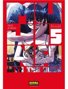 Portada de MUJINA INTO THE DEEP 5 de INIO ASANO, NORMA, ISBN 9788467984477