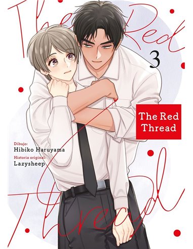 Portada de THE RED THREAD 3 de LAZYSHEEP/HIBIKO HARUYAMA, NORMA, ISBN 9788467982343