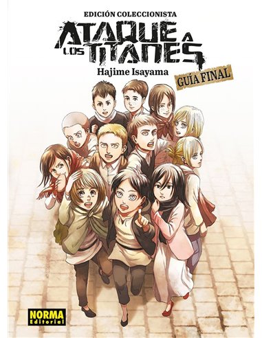 Portada de GUIA ATAQUE A LOS TITANES EDICION COLECCIONISTA: GUIA FINAL de ISAYAMA  HAJIME, NORMA, ISBN 9788467984415